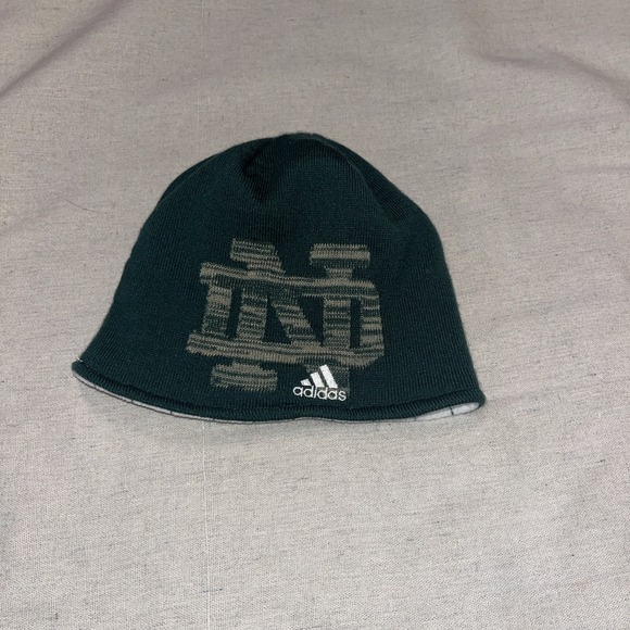 Notre Dame Adidas army vs navy 50th Game reversible hat, one size - Picture 3 of 4